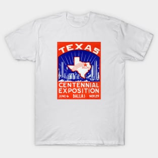 1936 Texas Centennial Exposition, Dallas T-Shirt